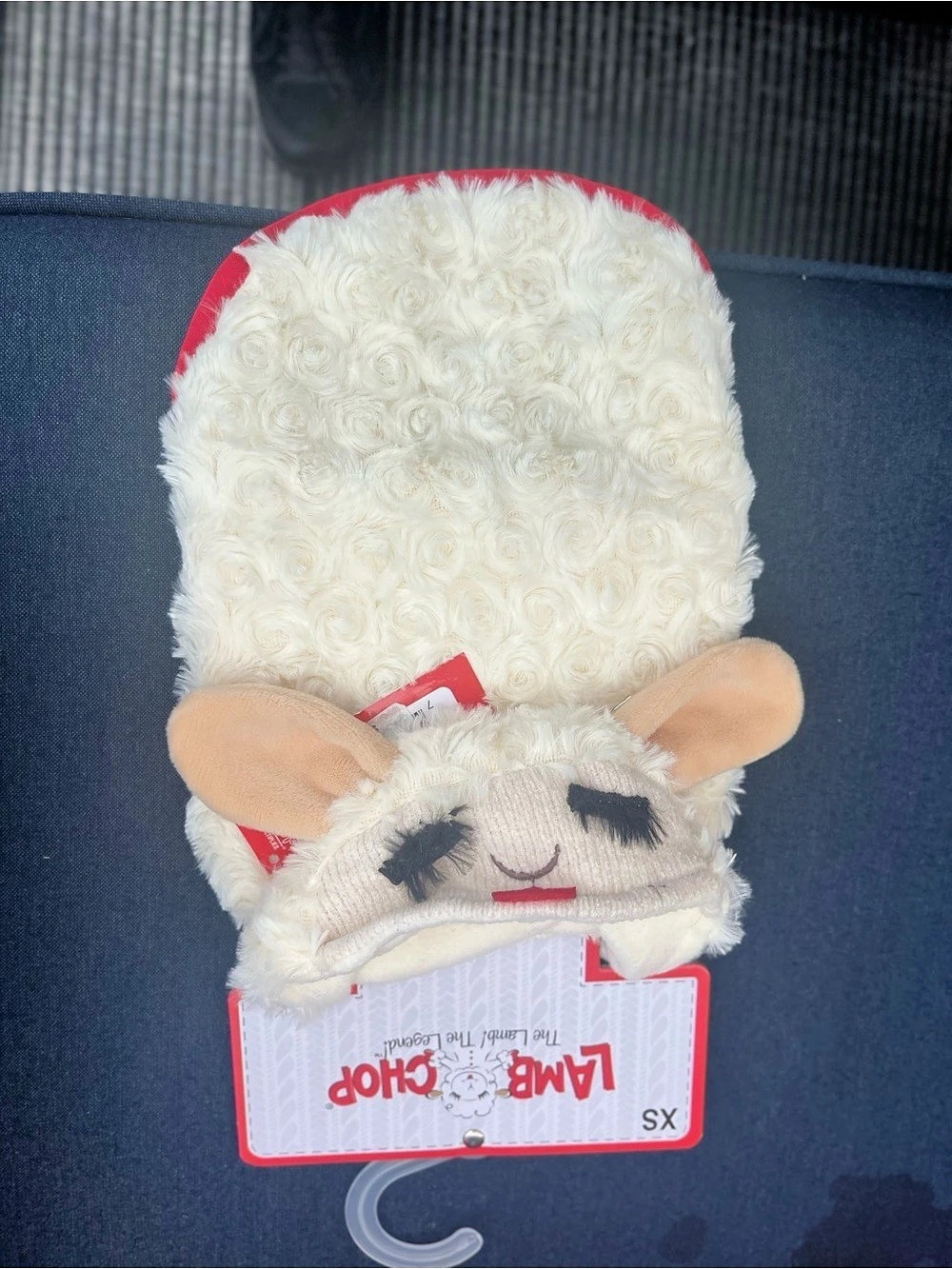 Lamb Chop dog costume XS NWT